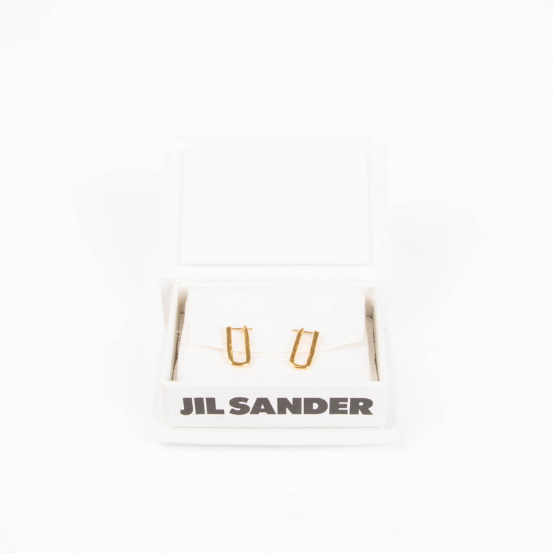 Jil Sander Gold Earrings