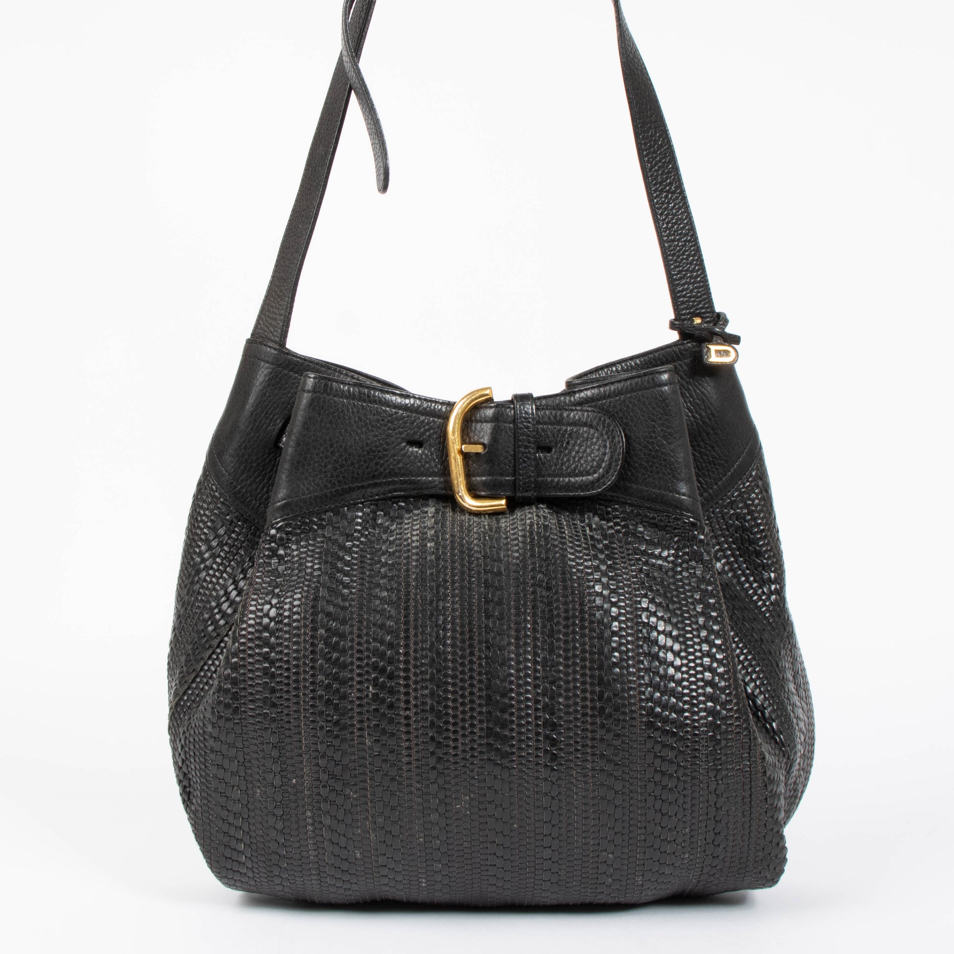 Shop this authentic delvaux black Toile De Cuir Souverain pre-loved on Labellov.com