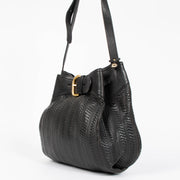 Shop this authentic delvaux black Toile De Cuir Souverain pre-loved on Labellov.com