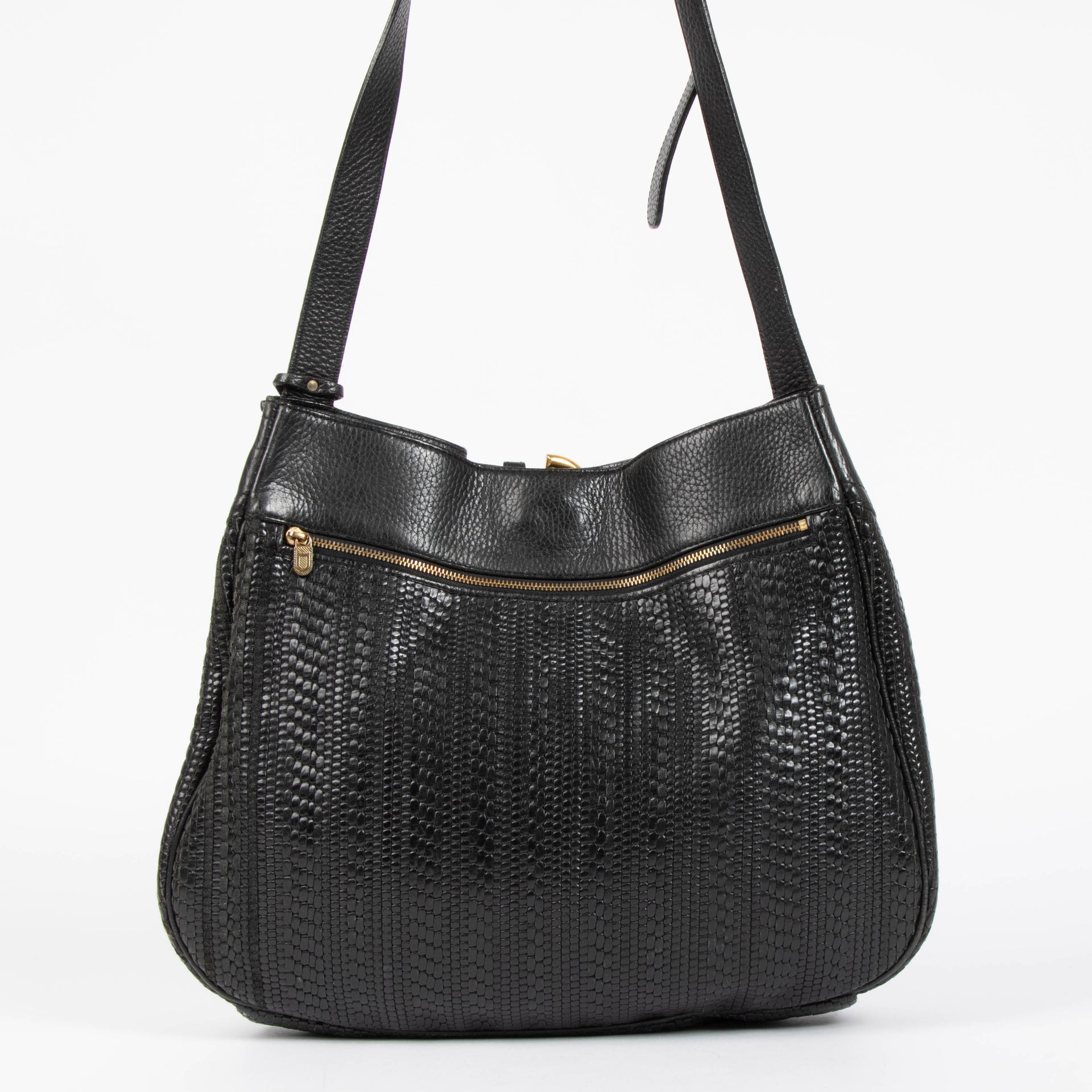 Shop this authentic delvaux black Toile De Cuir Souverain pre-loved on Labellov.com