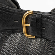 Shop this authentic delvaux black Toile De Cuir Souverain pre-loved on Labellov.com