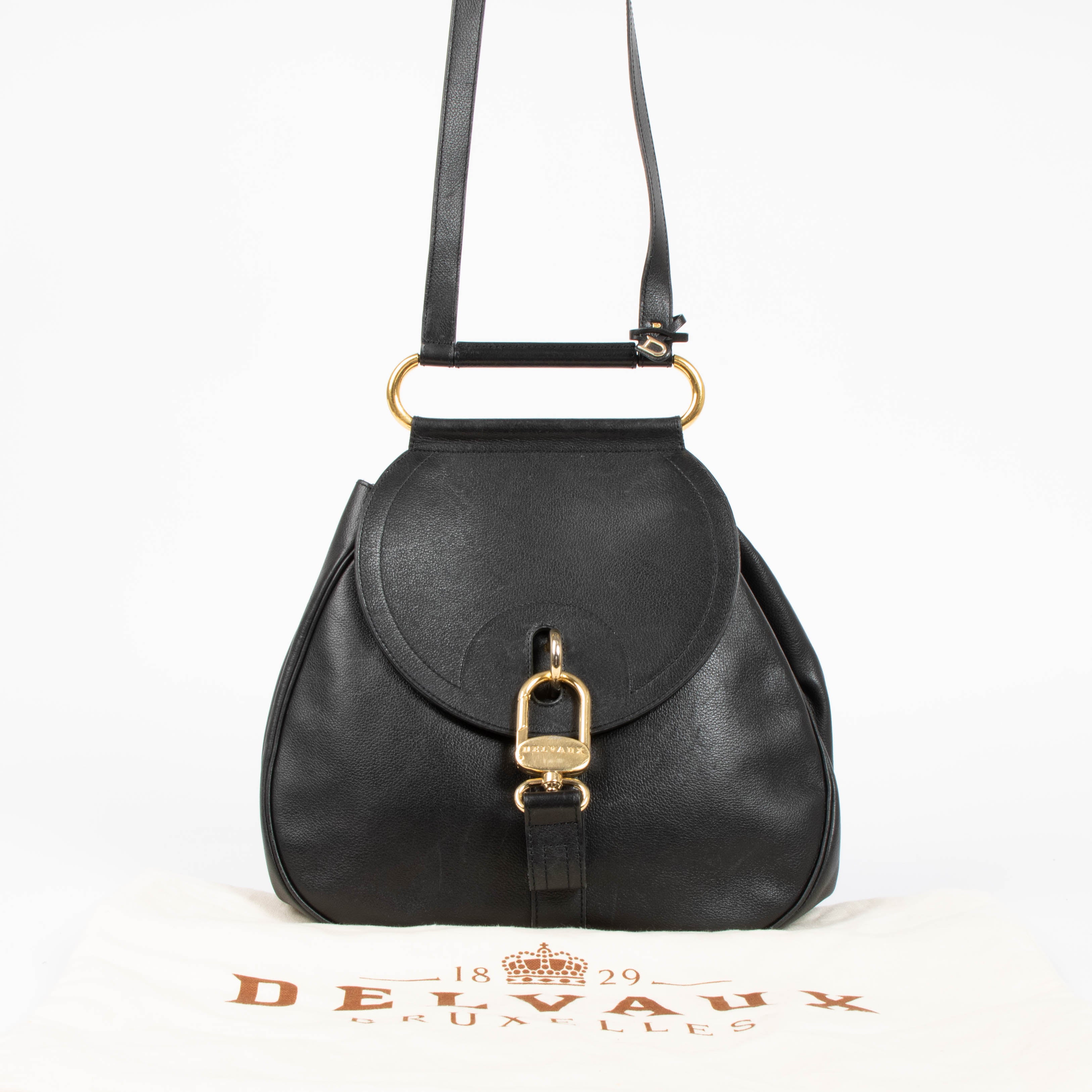 Delvaux Black Cerceau GM Bag – Labellov
