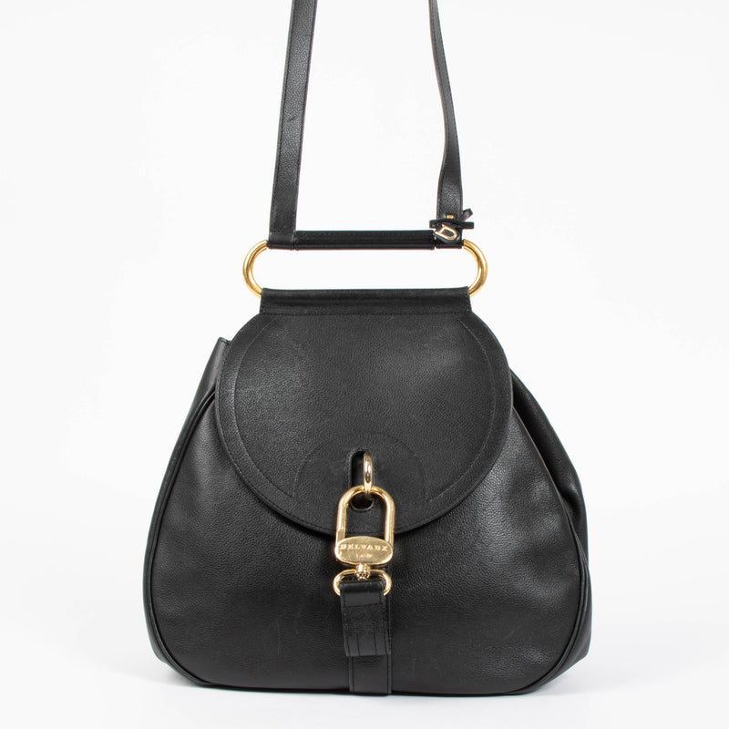 Shop this authentic delvaux black Cerceau bag pre-loved on Labellov.com