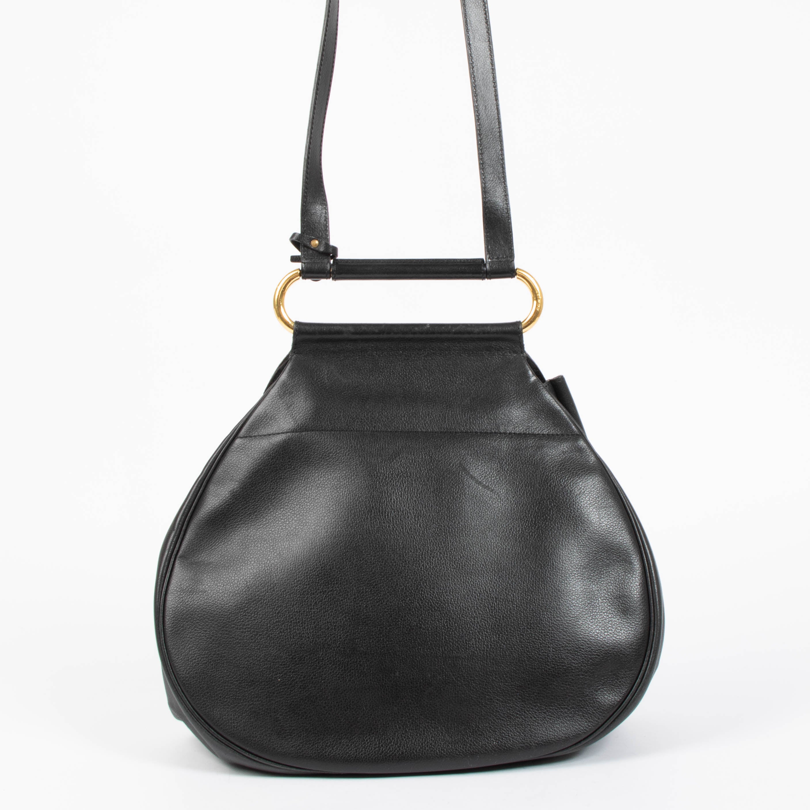 Delvaux Black Cerceau GM Bag – Labellov