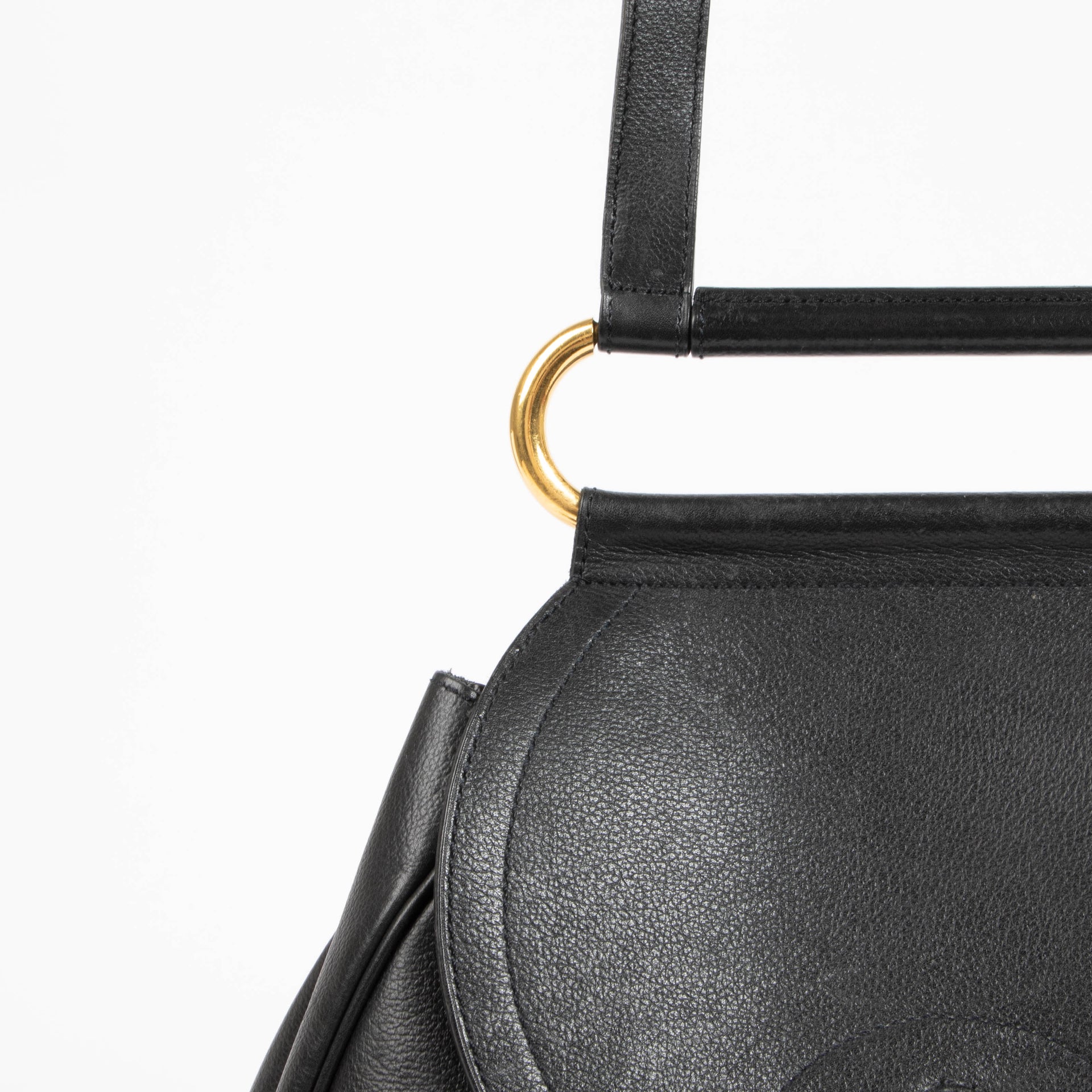 Shop this authentic delvaux black Cerceau bag pre-loved on Labellov.com