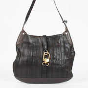 Shop this authentic delvaux Toile De Cuir Shoulder bag pre-loved on Labellov.com