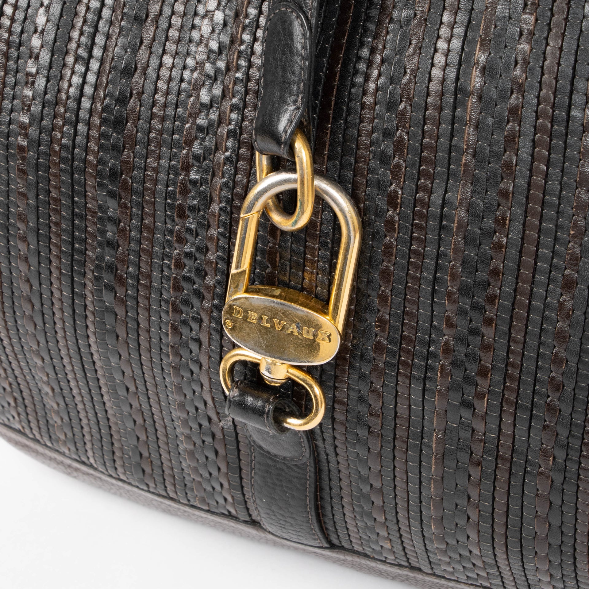 Shop this authentic delvaux Toile De Cuir Shoulder bag pre-loved on Labellov.com