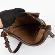 Shop this authentic Delvaux Flou brown Crossbody pre-loved on Labellov.com