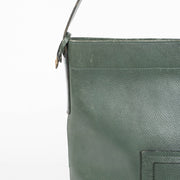 Shop this authentic delvaux green Le Pin Shoulder bag pre-loved on Labellov.com
