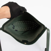 Shop this authentic delvaux green Le Pin Shoulder bag pre-loved on Labellov.com