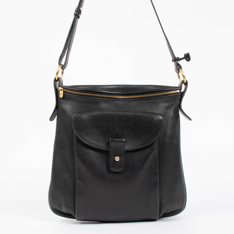 Shop this authentic delvaux flou black Crossbody pre-loved on Labellov.com