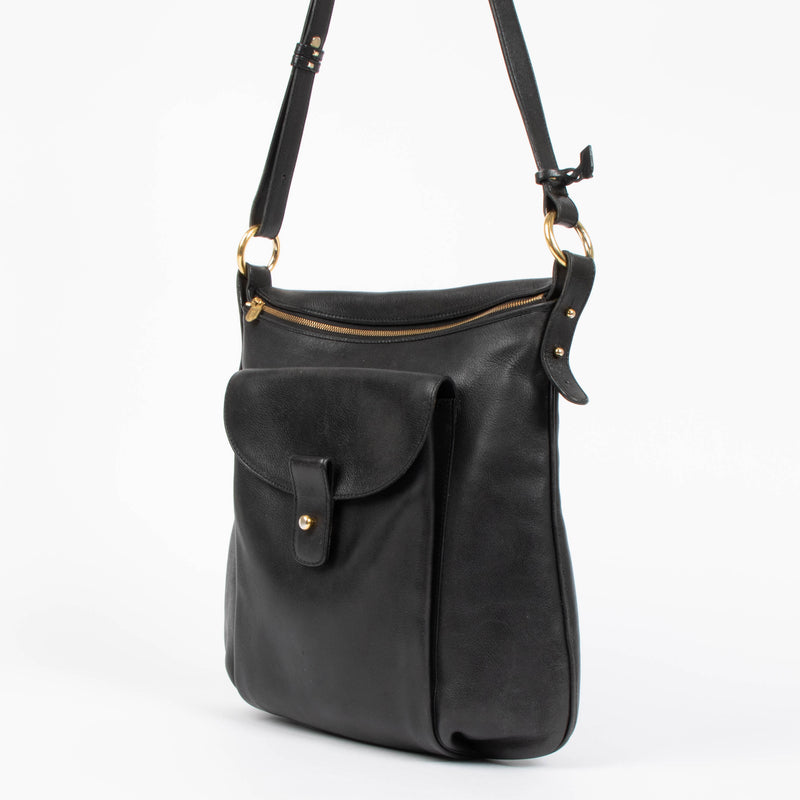 Shop this authentic delvaux flou black Crossbody pre-loved on Labellov.com