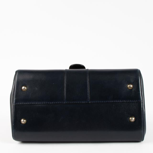 Delvaux Vintage Navy Brillant PM Bag