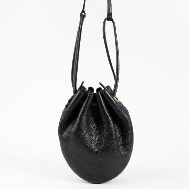 Delvaux Blue Leather Tabarin PM Bag