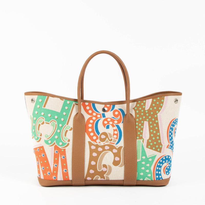 Shopt the authentic Hermès Multicolor Garden Party 36 second hand on Labellov.com