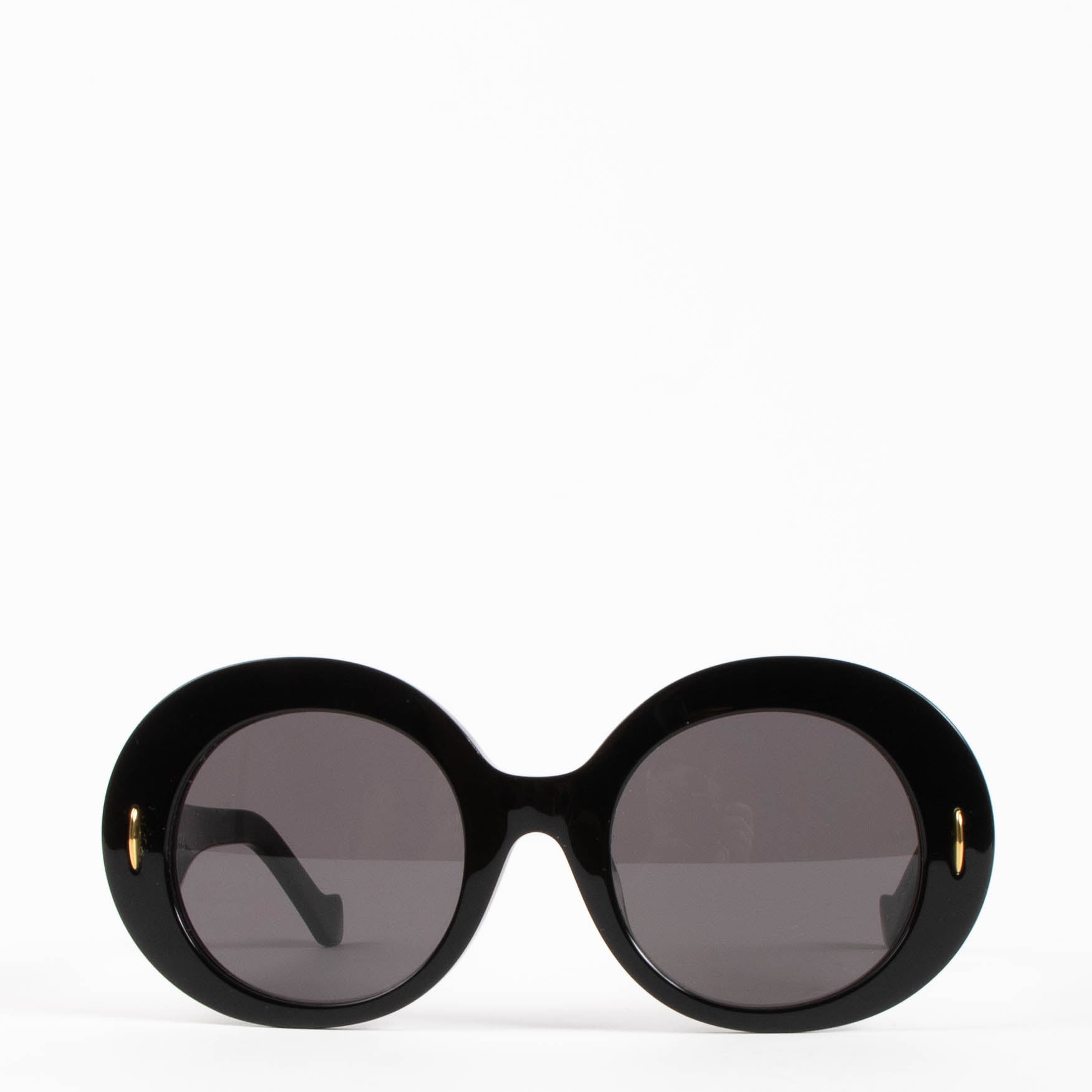Loewe Black Oval Sunglasses