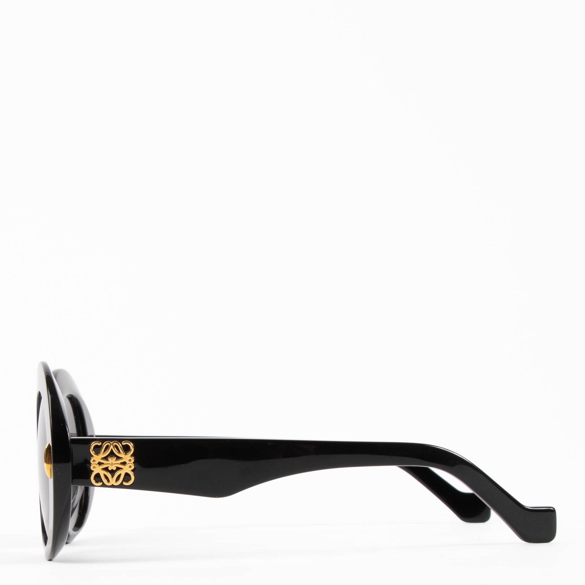 Loewe Black Oval Sunglasses