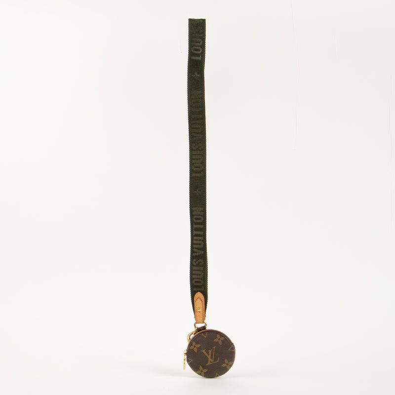 Louis Vuitton Green Lanyard Keycharm