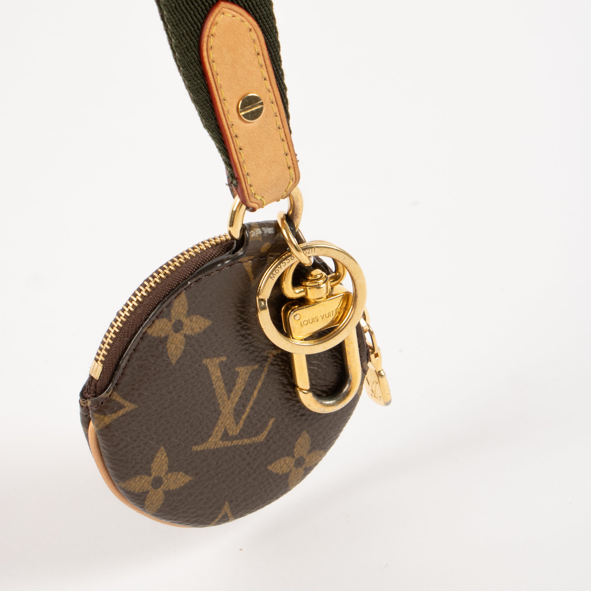 Louis Vuitton Green Lanyard Keycharm