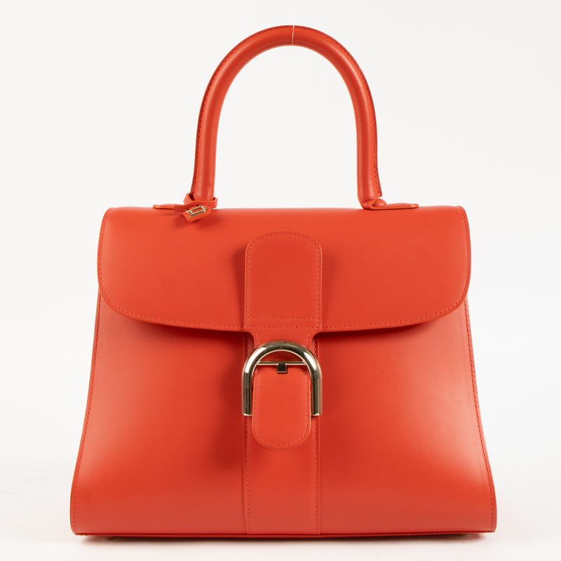 Delvaux Corail Box Calf Brillant MM Bag