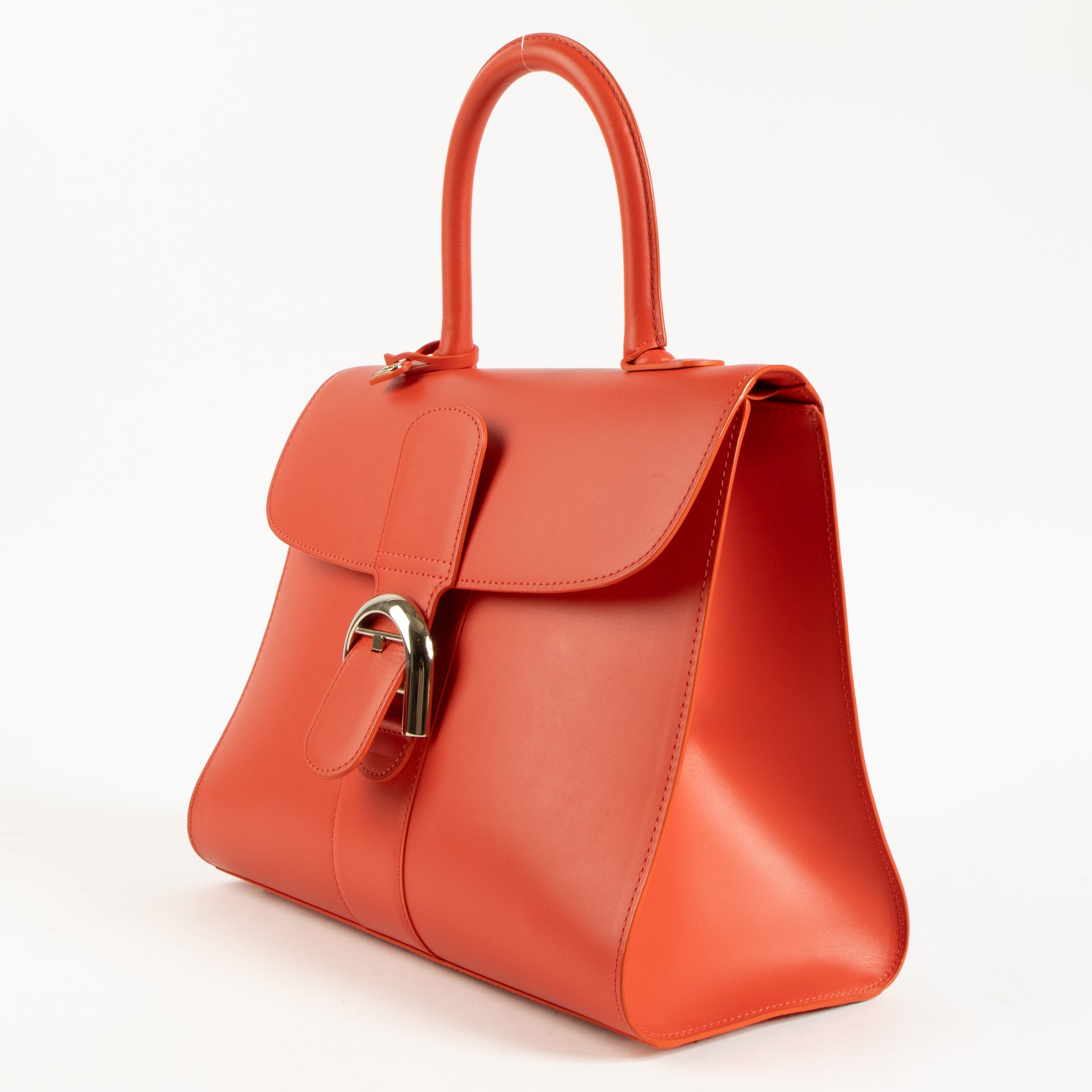 Delvaux Corail Box Calf Brillant MM Bag