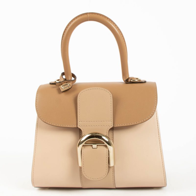 Delvaux Nude Box Calf Camaieux Brillant Mini Bag