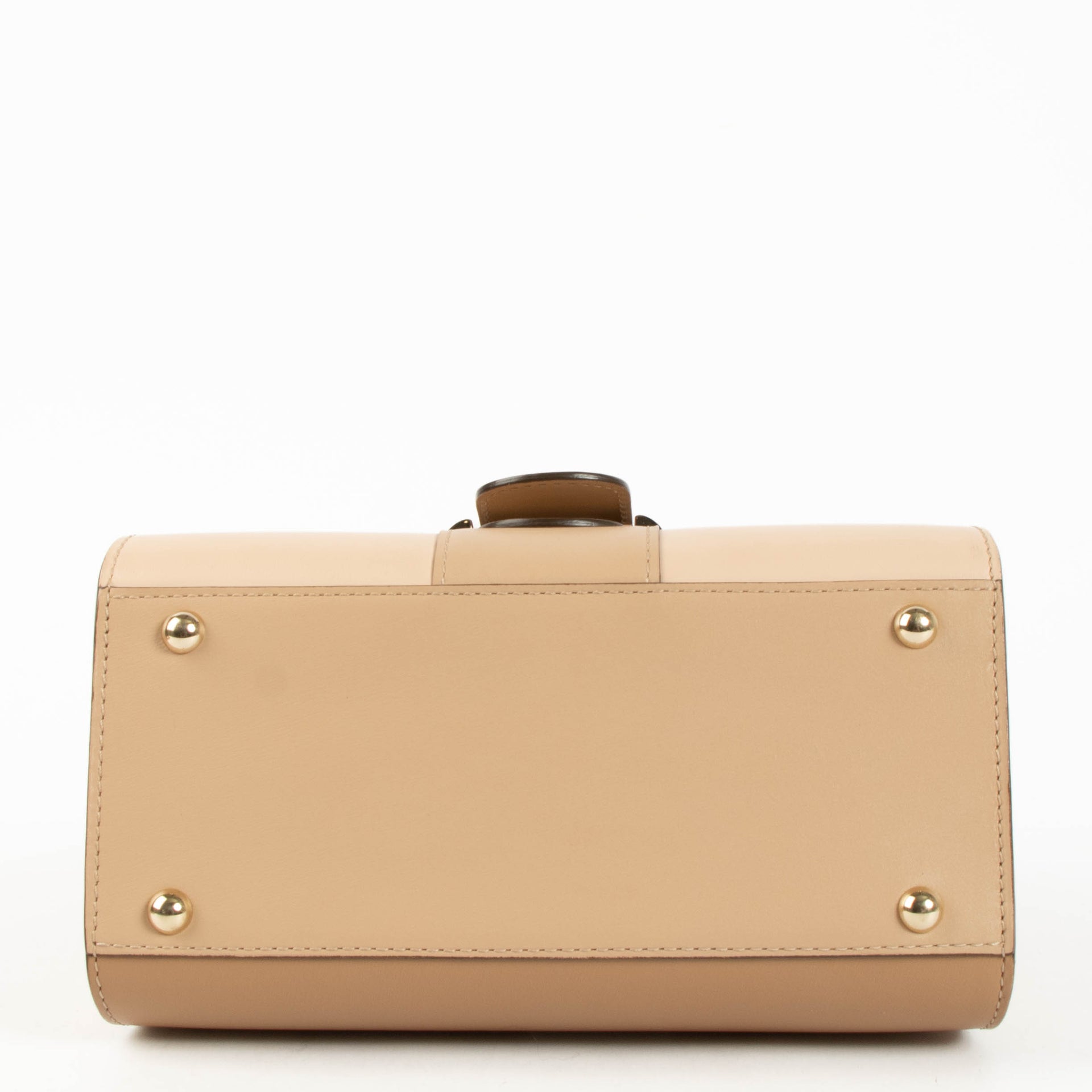 Delvaux Nude Box Calf Camaieux Brillant Mini Bag