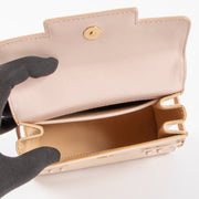 Shop the 100% authentic Delvaux Nude Vernis Tempête Micro Bag second hand on Labellov.com!