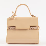 Shop the 100% authentic Delvaux Nude Vernis Tempête Micro Bag second hand on Labellov.com!