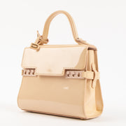 Shop the 100% authentic Delvaux Nude Vernis Tempête Micro Bag second hand on Labellov.com!