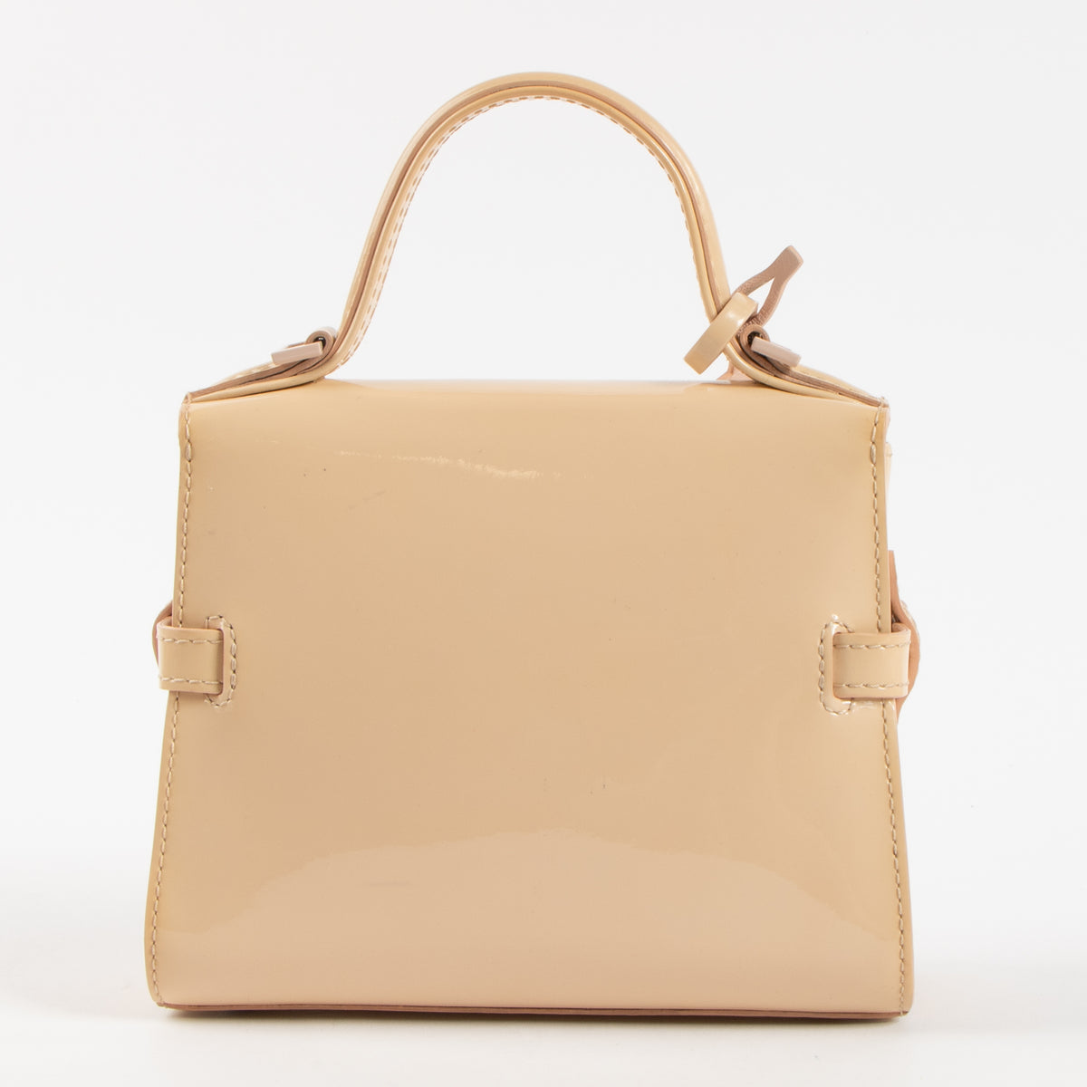 Shop the 100% authentic Delvaux Nude Vernis Tempête Micro Bag second hand on Labellov.com!
