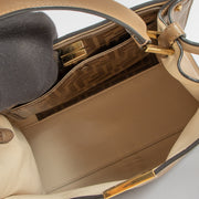 Shop the 100% authentic Fendi Beige Peekaboo X-Lite Medium Bag second hand on Labellov.com!