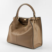 Shop the 100% authentic Fendi Beige Peekaboo X-Lite Medium Bag second hand on Labellov.com!