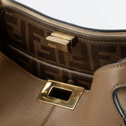 Shop the 100% authentic Fendi Beige Peekaboo X-Lite Medium Bag second hand on Labellov.com!