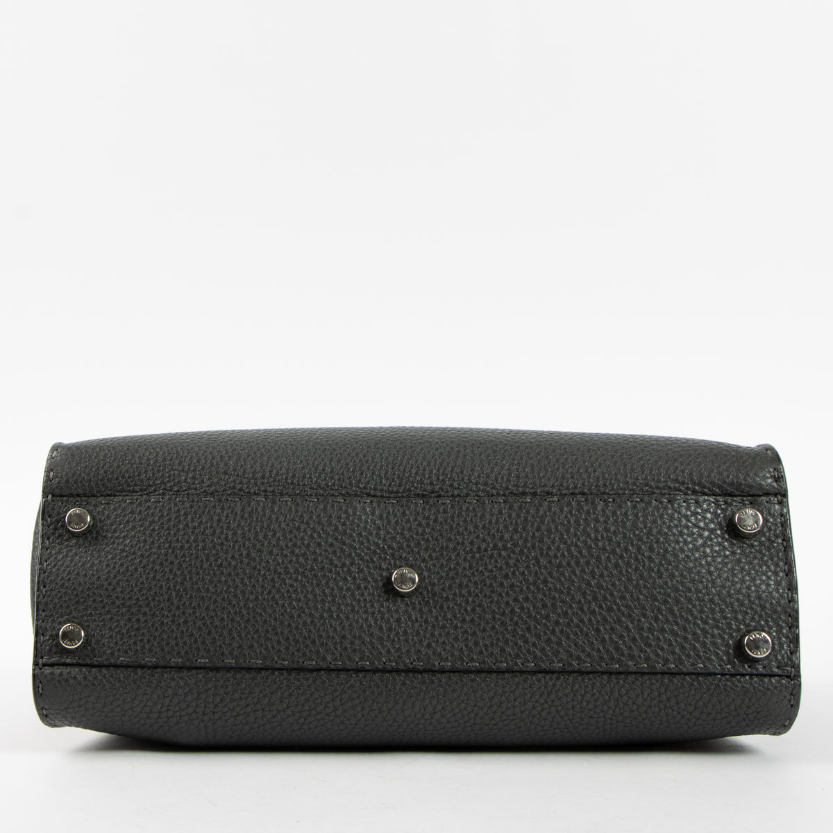 Shop this authentic Fendi Grey Selleria Medium Peekaboo Bag Pre-Loved on Labellov.com