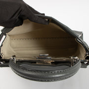 Shop this authentic Fendi Grey Selleria Medium Peekaboo Bag Pre-Loved on Labellov.com