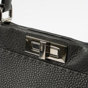 Shop this authentic Fendi Grey Selleria Medium Peekaboo Bag Pre-Loved on Labellov.com
