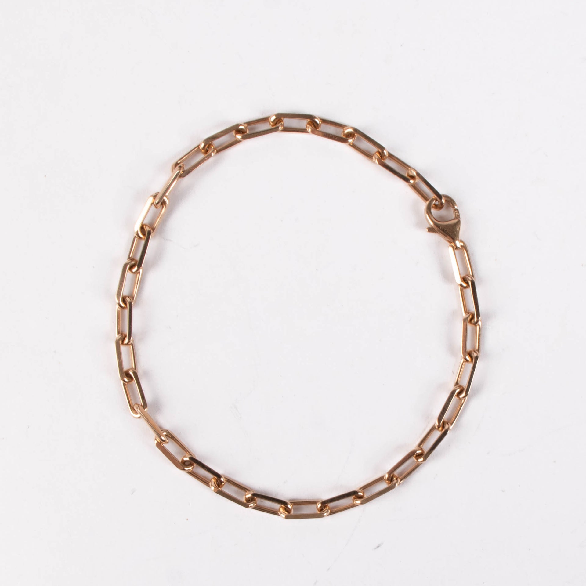 Shop the authentic Cartier Santos de Cartier Rose Gold Small Bracelet second hand on Labellov.com