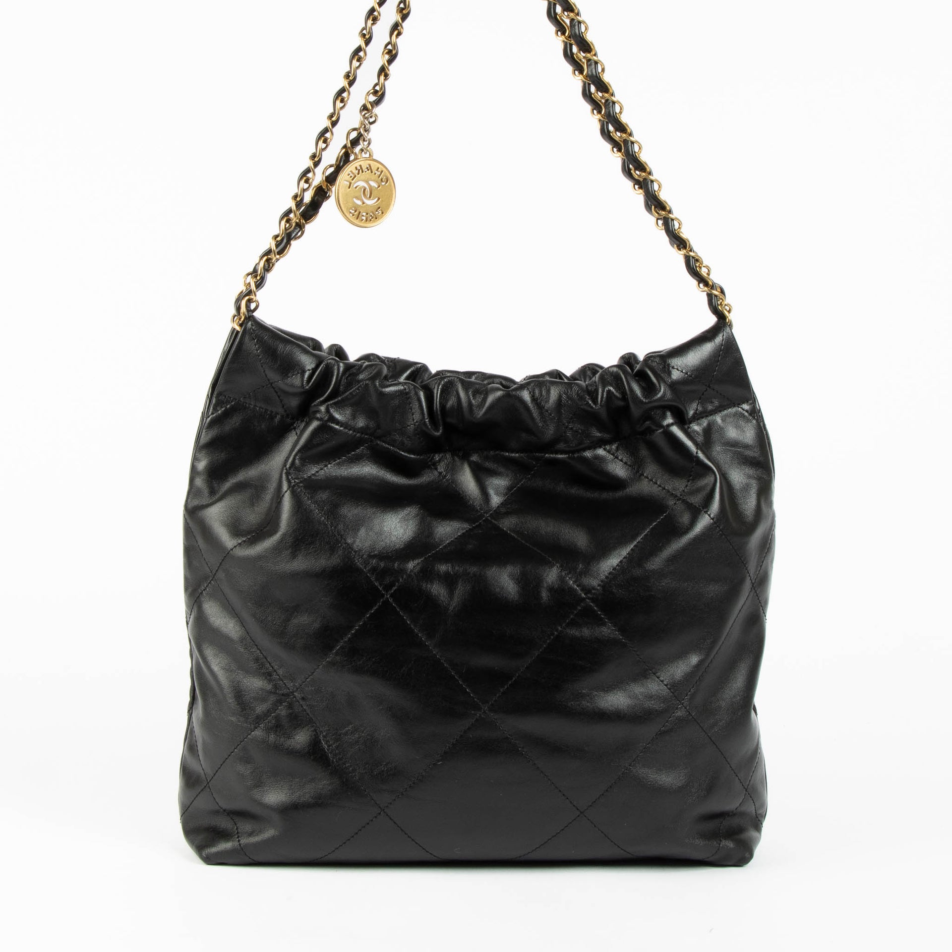 CHANEL 22 SMALL ZWART