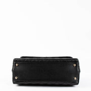 Shop the authentic Chanel Black Caviar Medium Coco Handle Bag second hand on Labellov.com