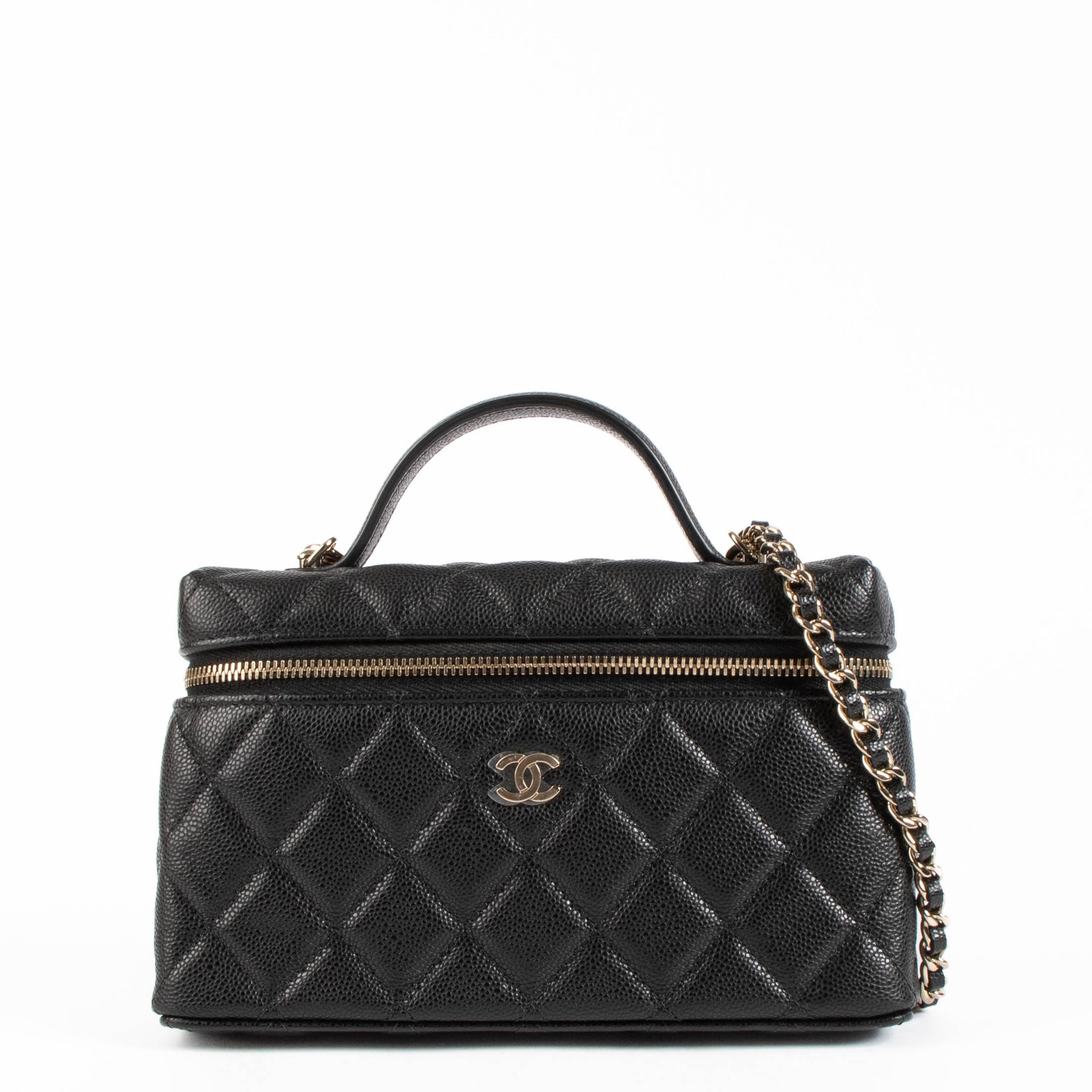 Chanel Vanity Black Caviar GHW