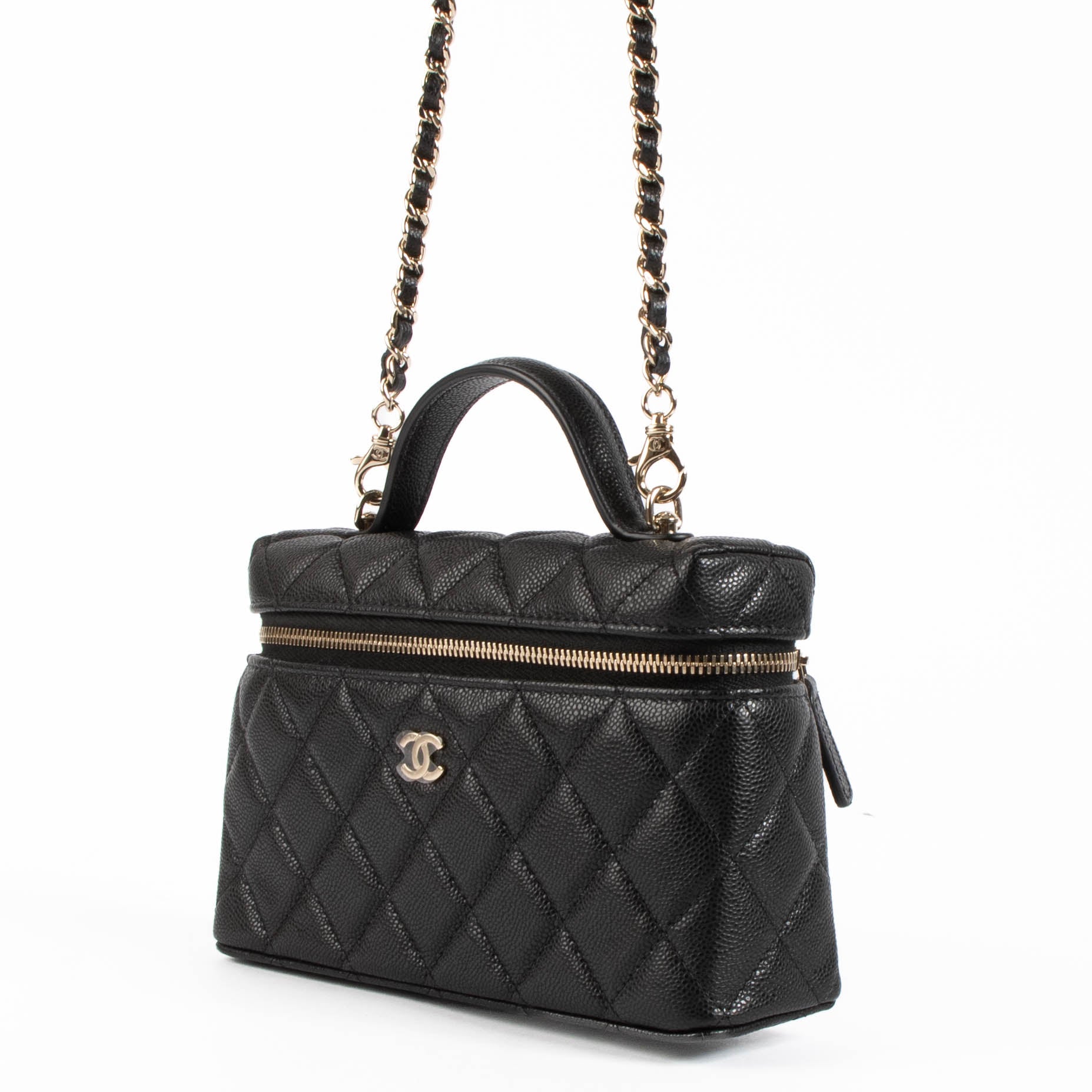 Chanel Vanity Black Caviar GHW