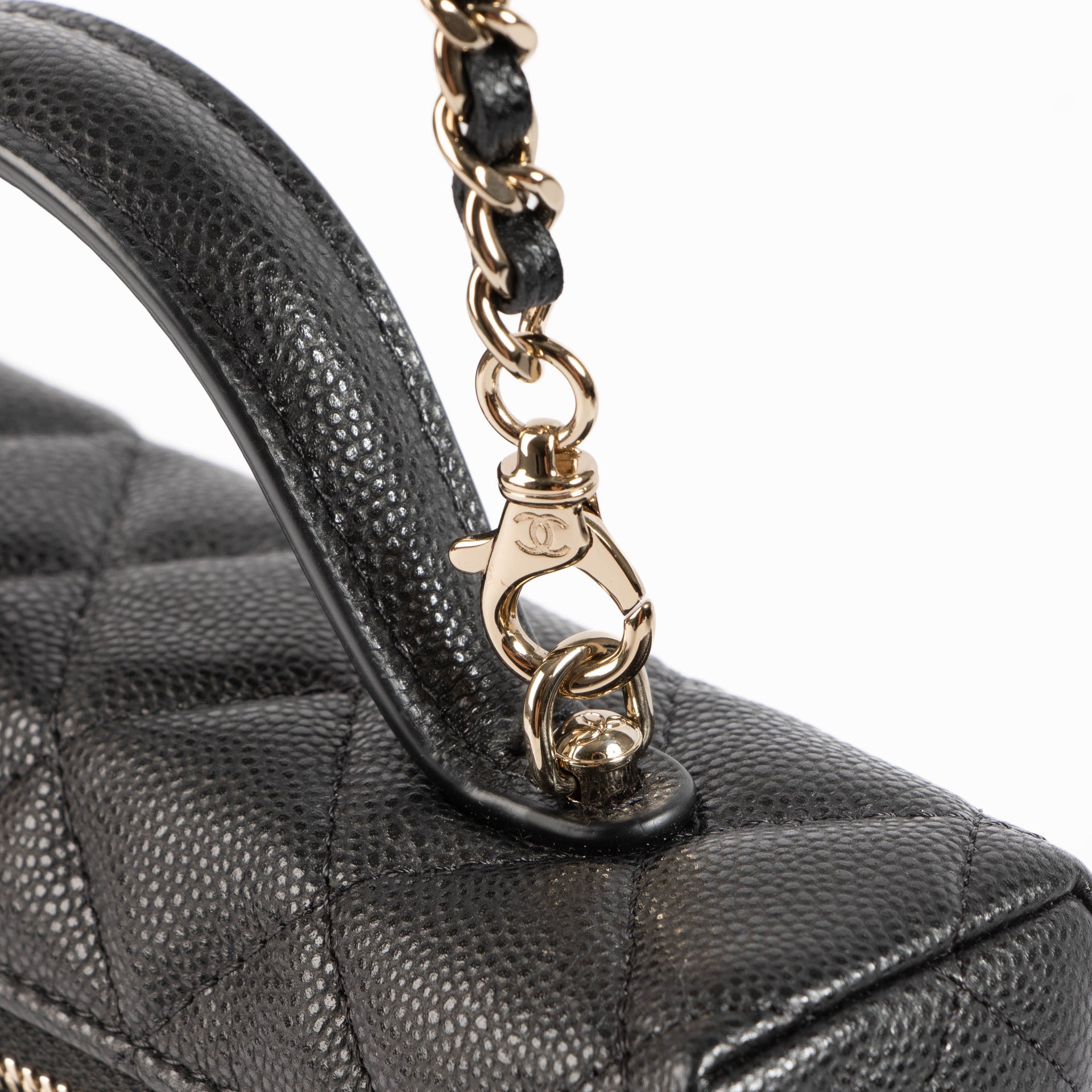 Chanel Vanity Black Caviar GHW