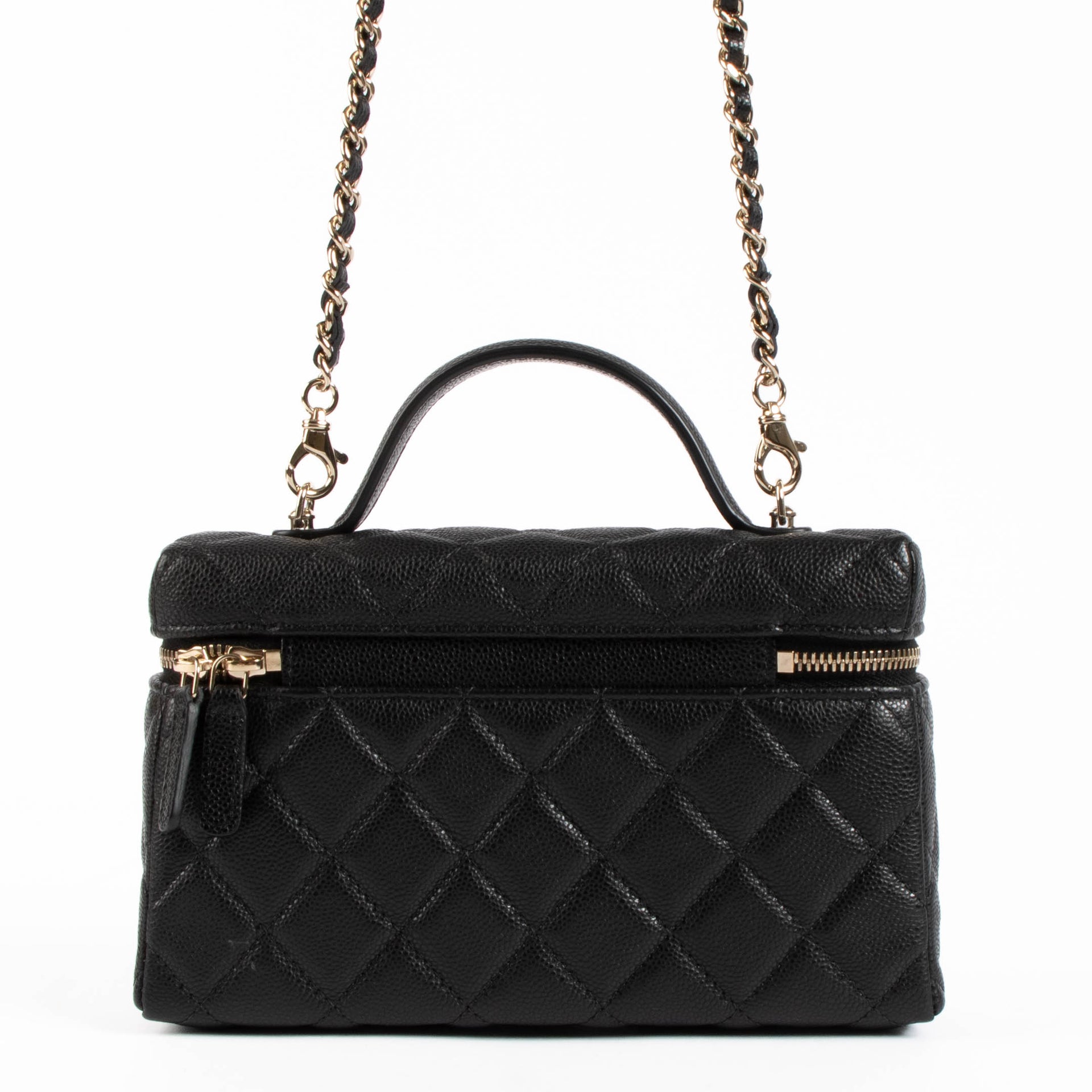 Chanel Vanity Black Caviar GHW