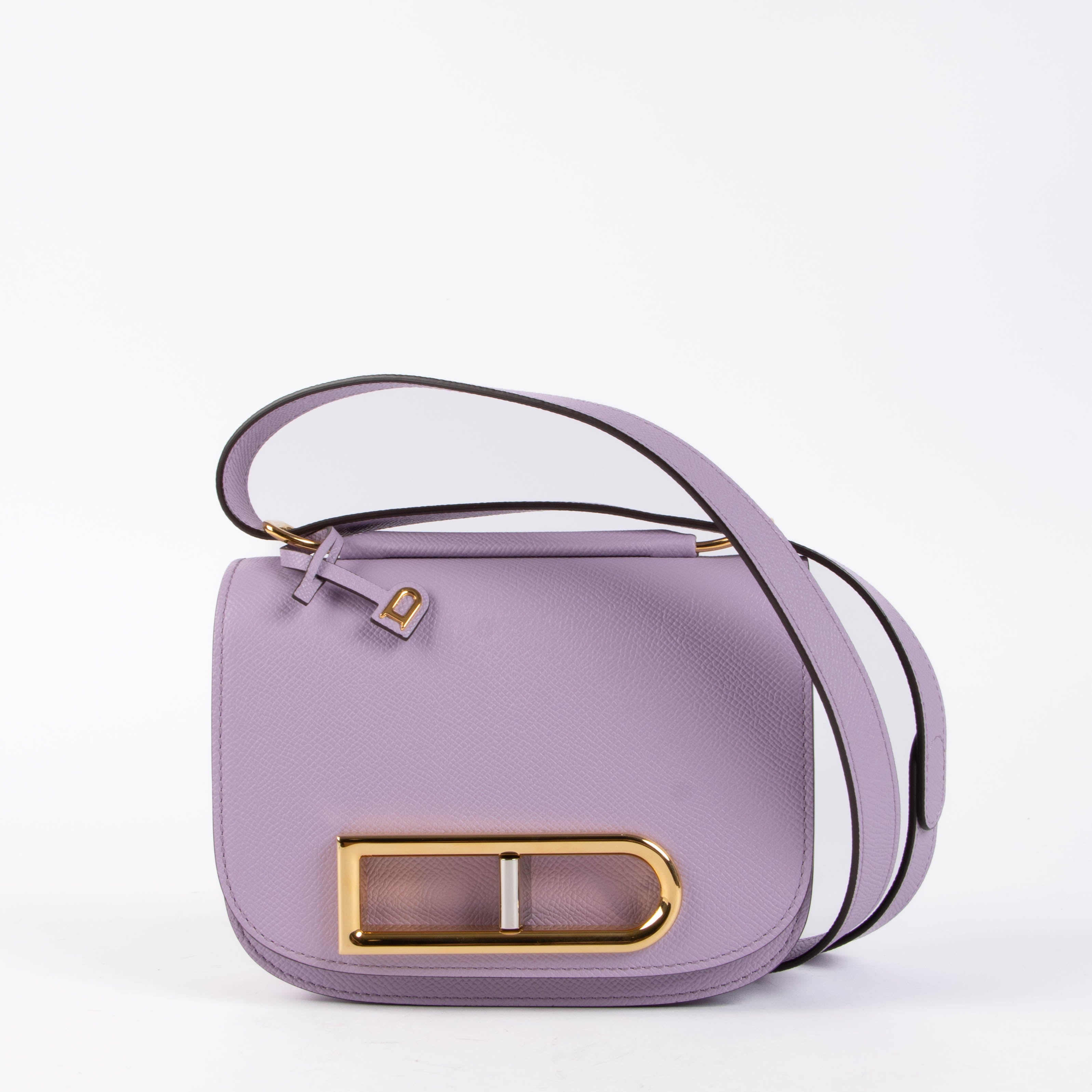 Delvaux Guimauve Small Lingot Alpina Calf Crossbody Bag – Labellov