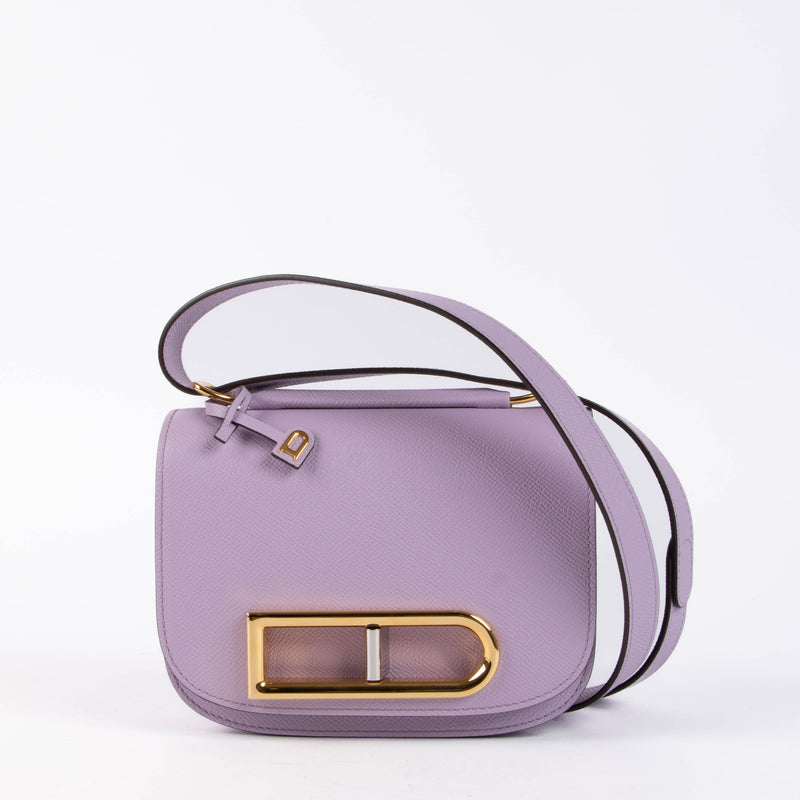 Shop the authentic Delvaux Guimauve Small Lingot Alpina Calf Crossbody Bag second hand on Labellov.com