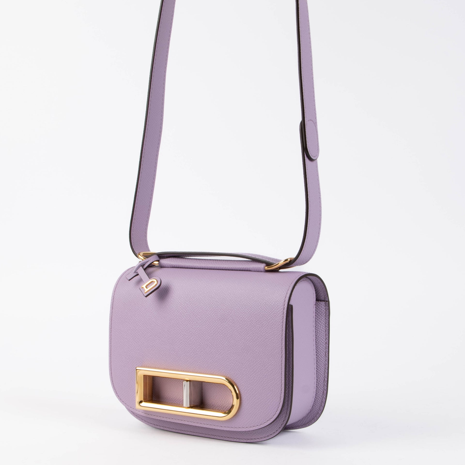 Shop the authentic Delvaux Guimauve Small Lingot Alpina Calf Crossbody Bag second hand on Labellov.com