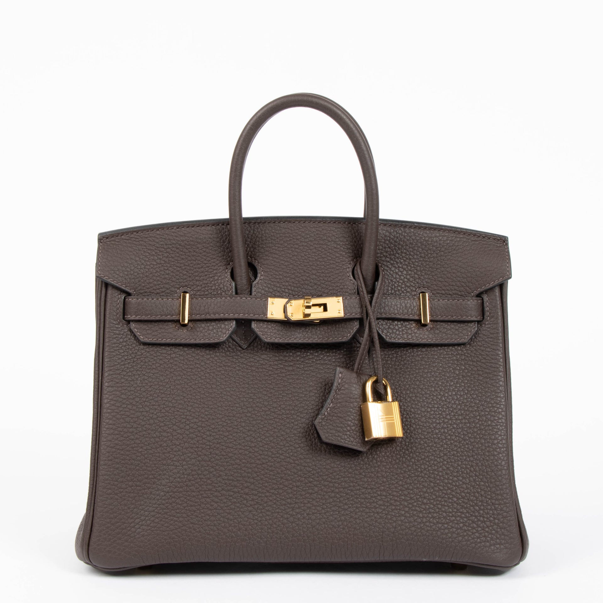 Hermès Birkin 25 Ebene Togo GHW