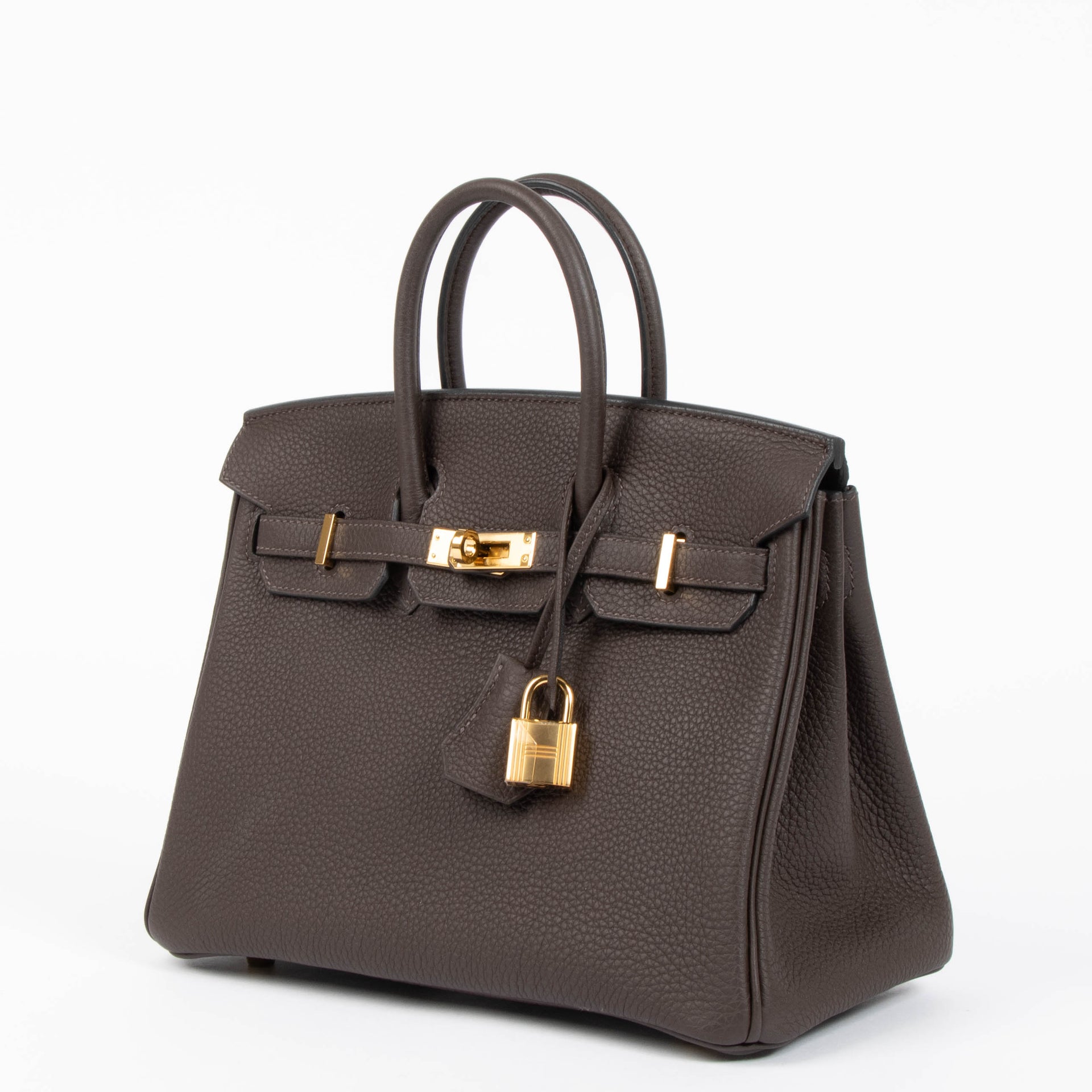 Hermès Birkin 25 Ebene Togo GHW