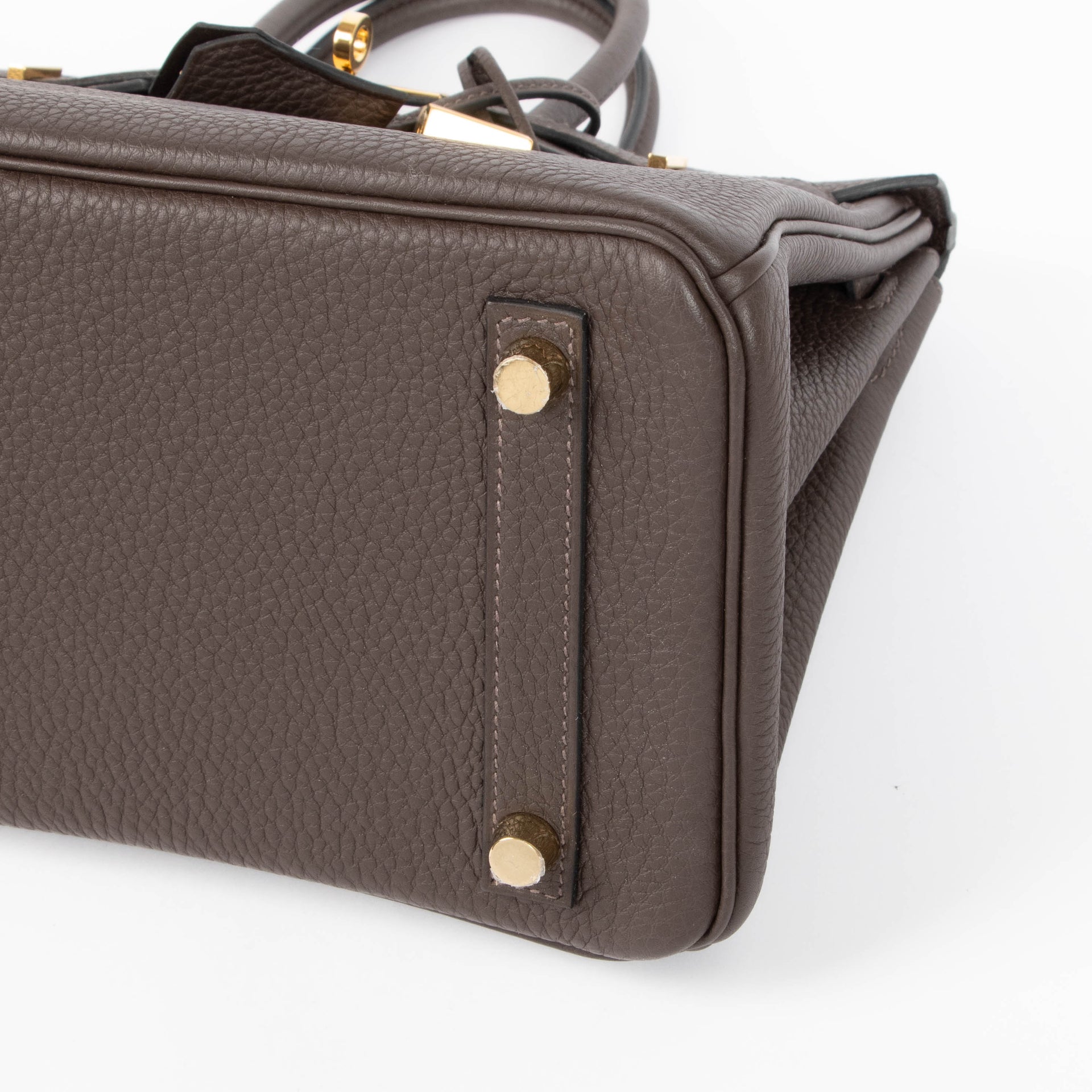 Hermès Birkin 25 Ebene Togo GHW